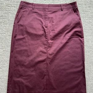 MIDI cotton skirt by BCBG